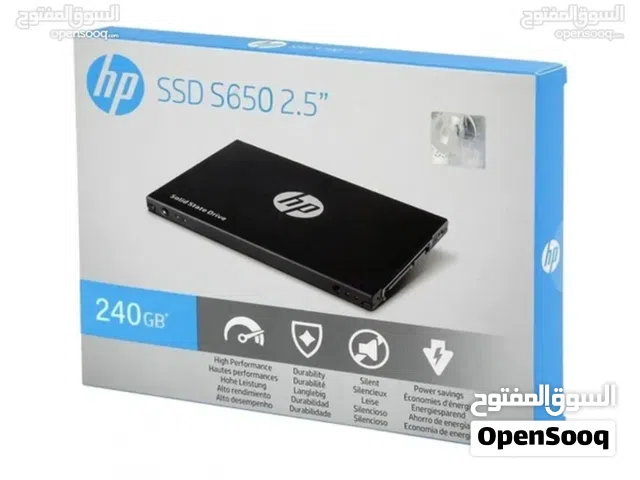 هارد دسك اس اس دي داخلي سريع 240GB HP S650 20X SPEED DESKTOP - LAPTOP GAMING SSD