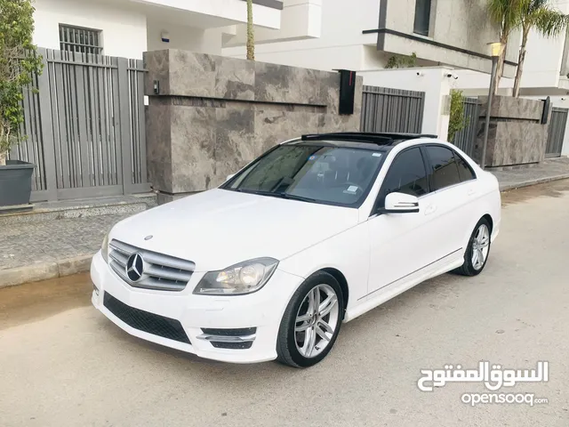 مرسيدس C300 جمرك مديل 2014 فل رقم1