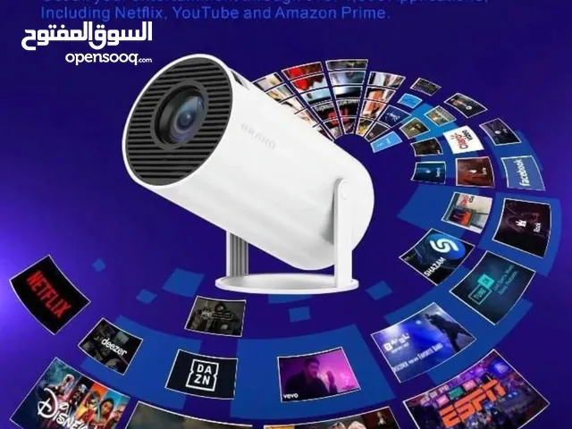 بروجيكتور ذكي وغير هيك اندرويد ومعه ريموت تحكم عن بعد على سعر الحرق وموجود خدمه التوصيل بثلاث ايام