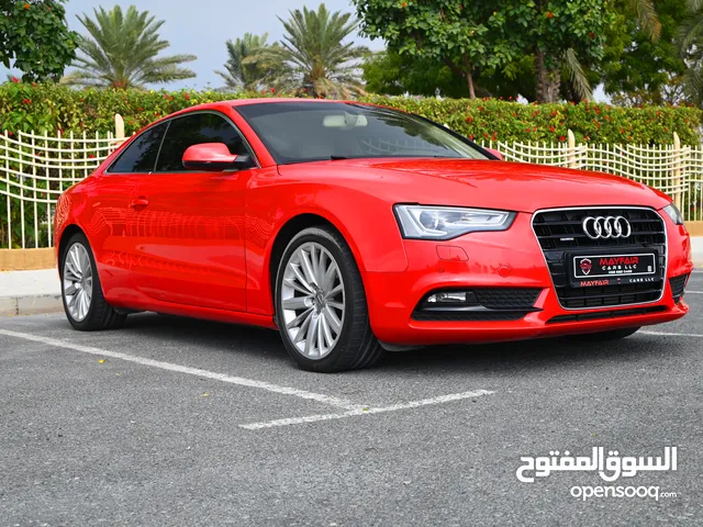 0% DP - FSH - FIRST OWNER - AUDI A5 QUATTRO 2.0 COUPE 4WD 2016 - GCC SPECS