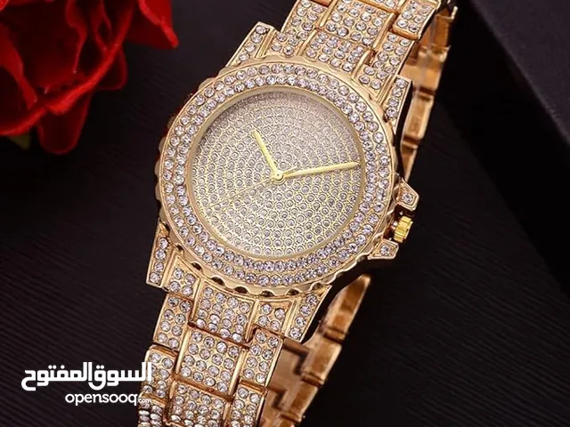 ساعة يد تقليدية نسائية من الكوارتز qasual quartz women wristwatch