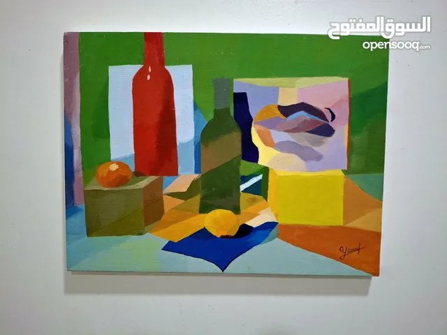 Still Life on Canvas الحياة الساكنة على القماش