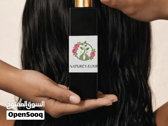 شعرك كيطيح او كيتقصف فاقد اللمعة الحل طبيعي Nature’s Elixir زيت أعشاب طبيعي 100% كيعالج جميع مشاك