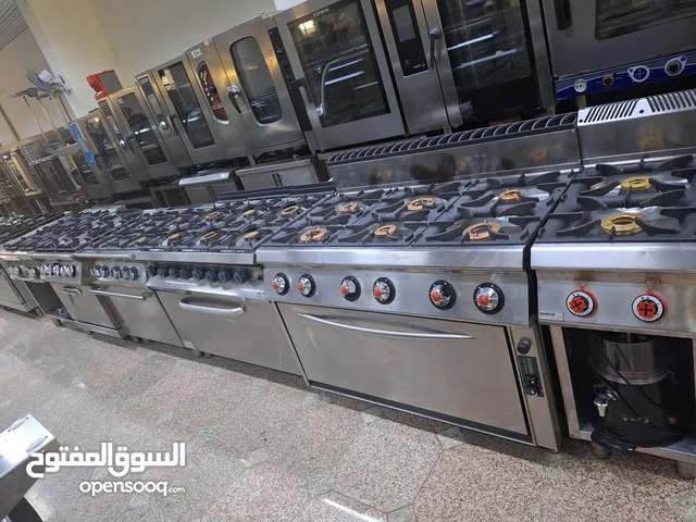 بيع معدات مطاعم وكفيهات ومخابز ومطابخ مركزيه معدات مستعمله شبه جديد نظيفه ومظمونه