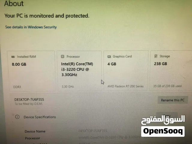 Windows Other Computers for sale in Irbid