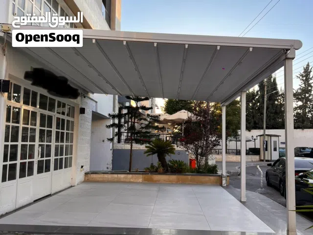مظلة كهربائية متحركة تحكم بالريموت قياس 4.80*5.80