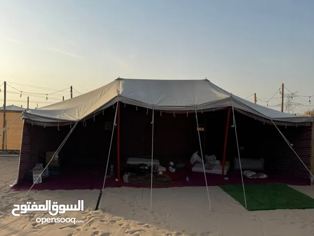 عدد 3 خيم مشتعمله