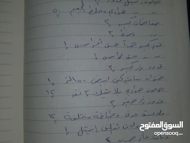 معدات مطعم مستخدم نظيف بسعر مغري ومناسب المعدات اغلبها جديده ولم تستخدم