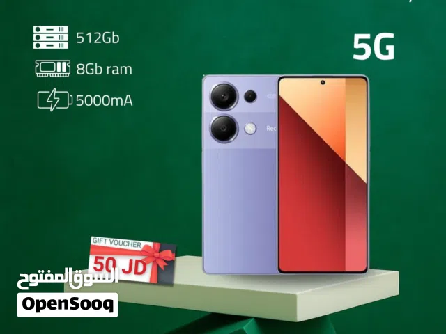 XIAOMI REDMI NOTE 13 PRO ( 256GB ) / RAM 8 -4G- NEW /// شاومي ريدمي نوت 13 برو ذاكرة 256 الرام 8