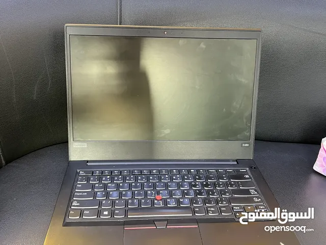Laptop Lenovo thinkPad E480 model 20Kn لابتوب بينك باد E480 موديل 20Kn نسخة كرت الشاشة المنفصل RX550