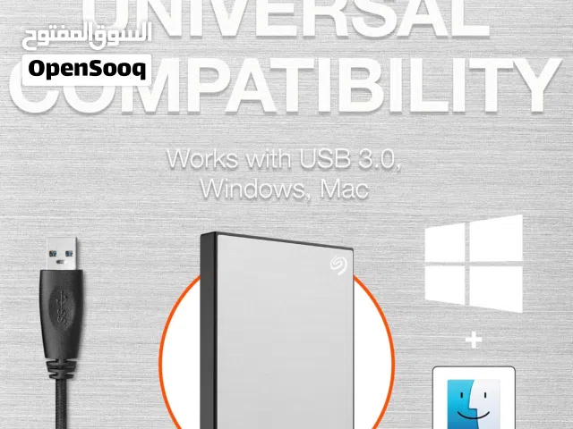 هارد خارجي محمول بسعة 2TB Seagate One Touch External HDD 2TB