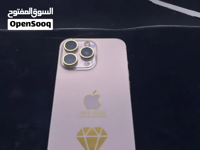 16 pro max 256 مذهب حواف وخلفية