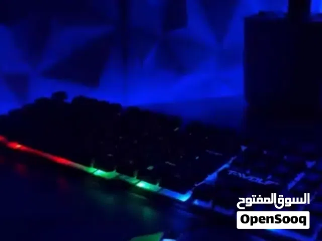 متوفر بكج ماوس وكيبورد قيمنق قمه الجمال 50 قطعه “Mechanical Feel” توصيل مجاني جميع محافظات السلطنه