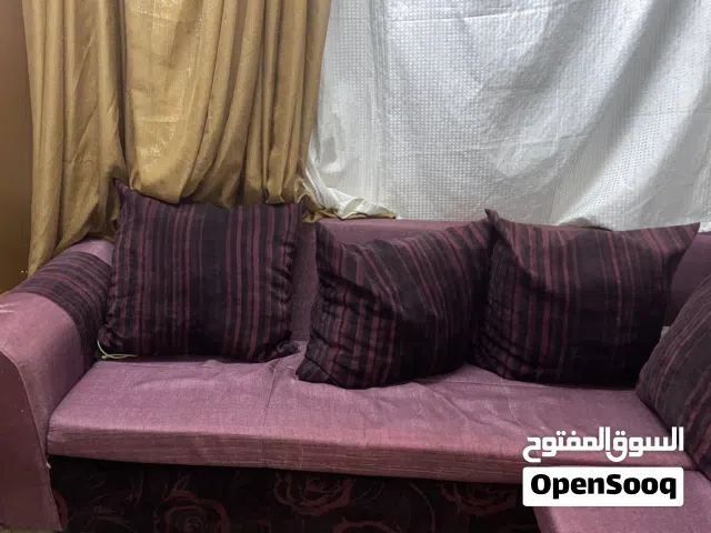 كنب كورنر مستعمل للبيع المستعجل الكنب بحال الوكاله مشاءالله