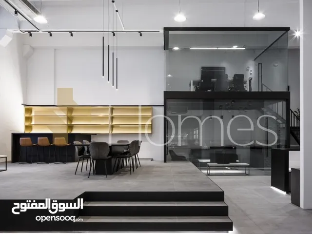 معرض غير مشطب تجاري للبيع في بوليفارد العبدلي ، مساحة الكلية 168م