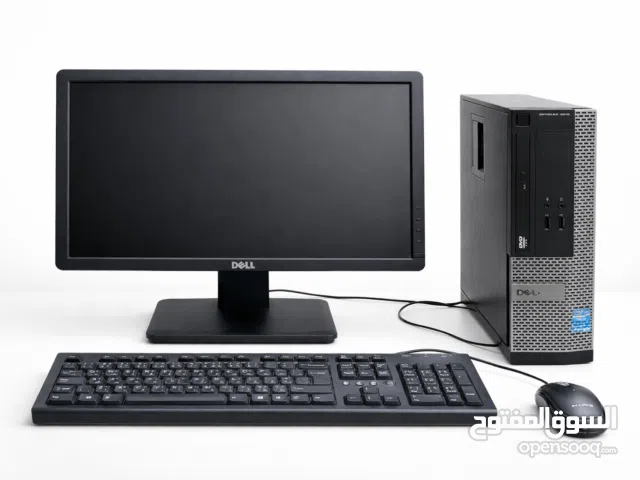 Dell Desktop Computer Full Set – Intel i3 3.30GHz – 4GB RAM – With Monitor WiFi – Riyadh