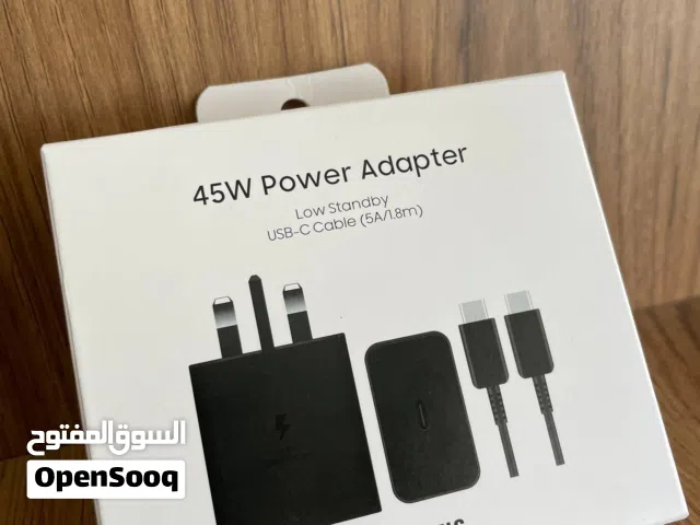 New original Samsung adapter 45W أدابتر سامسونج الأصلي 45W، عظمة ووصلة
