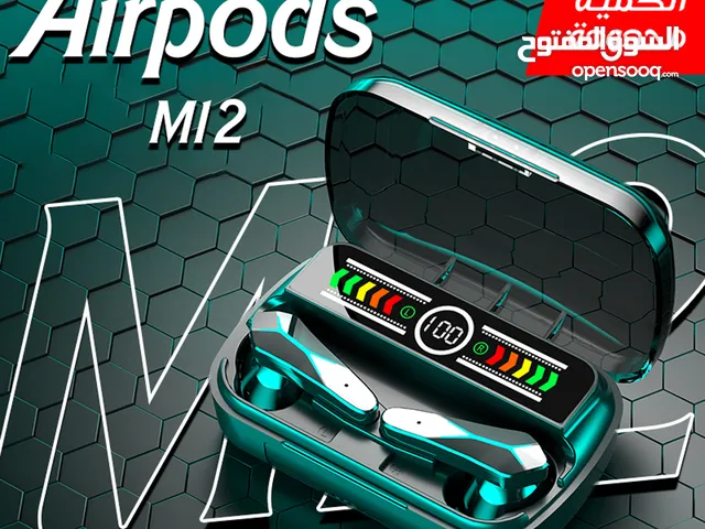 السماعة المشهور Airpods M12 بأحدث أصدار لها