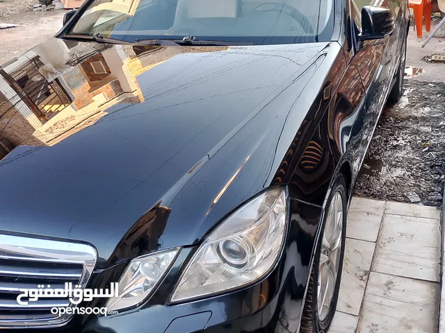 سيارة نوع مرسيدس E350 موديل 2011 للبيع أو المراوس حسب الرغبة رقم اربيل باسمي سيارة جاهزة