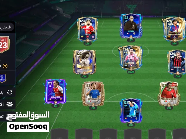 حساب فيفا موبايل البيع