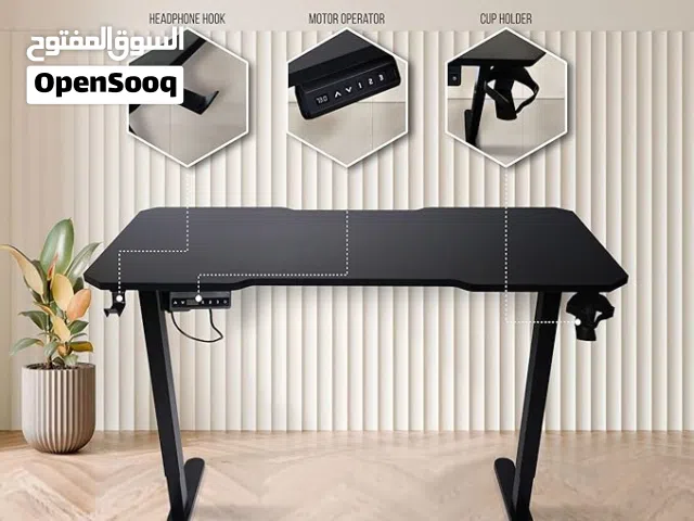 Electric Height Adjustable Desk, 120x60cm Gaming Desk,Sit-Stand Computer Desk for Home Or Office use