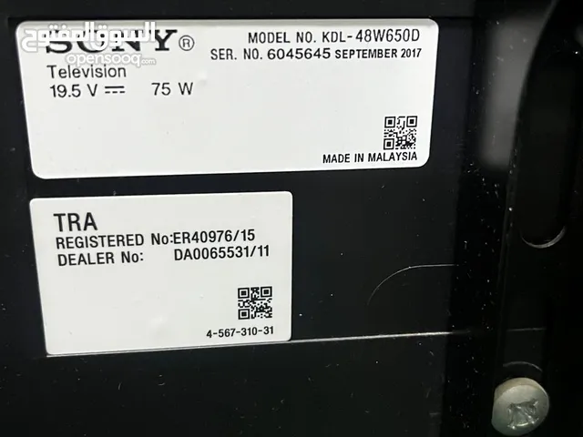 Sony KDL 48W650D