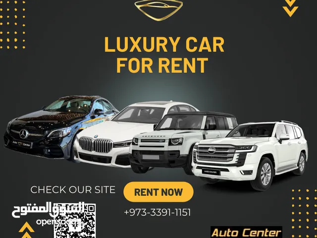 Luxury Cars for rent Land Cruiser/ Defender/ BMW/ Mercedes