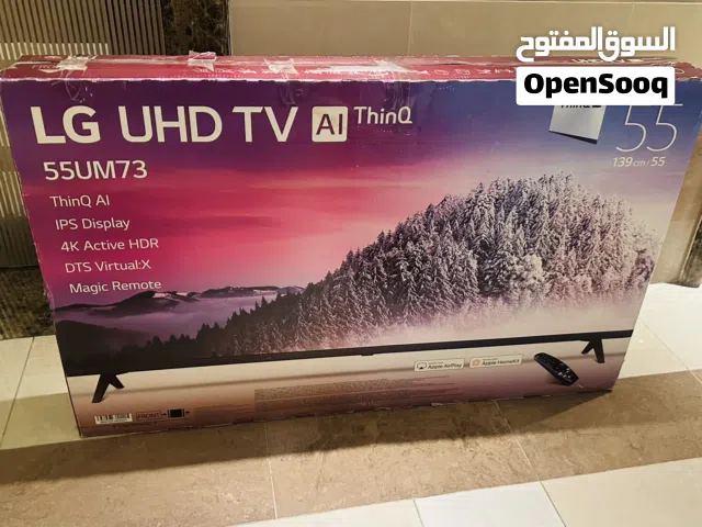 LG 55” inch smart 4k UHD webOS AI ThinQ HDR TV