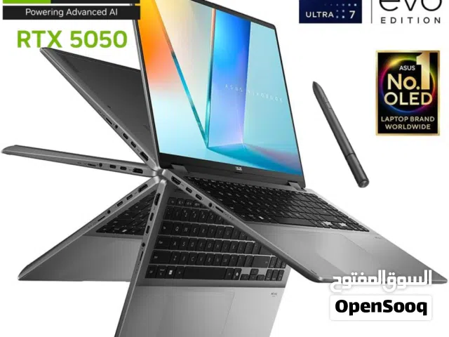 Laptop ASUS Vivobook 16 Flip (TP3607SH), Intel CoreTM Ultra 7 256V