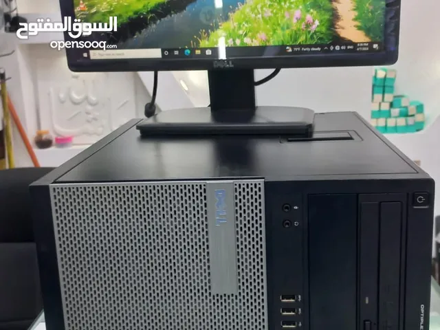 Dell core i7 pc with monitor 20 inch ram 8 gb Ssd 128 gb 500 gb Hdd mouse and keyboard full set