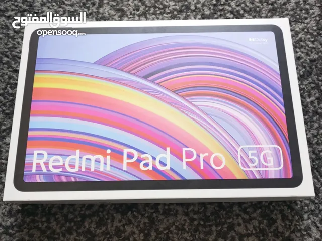 Redmi pad pro 5g الجهاز بحالة الوكاله للبيع او للبدل على هاتف
