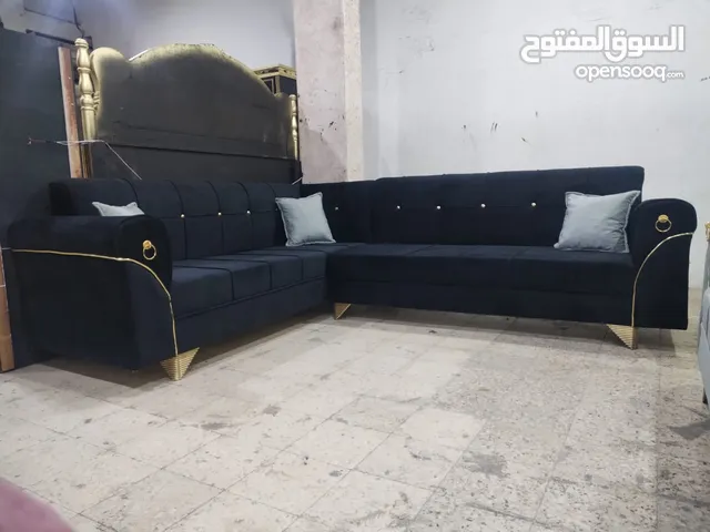 طقم كونر حرفL مع مجوزه خشب سويد ولاتيه كامل ضغط 10سم