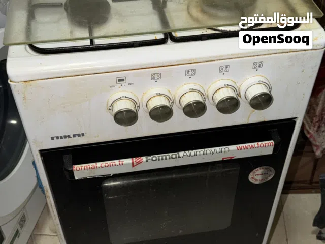 طباخ غاز نيكاي 4 عيون مع فرن (سعر لقطة)  Nikai Gas Cooker 4 Burners
