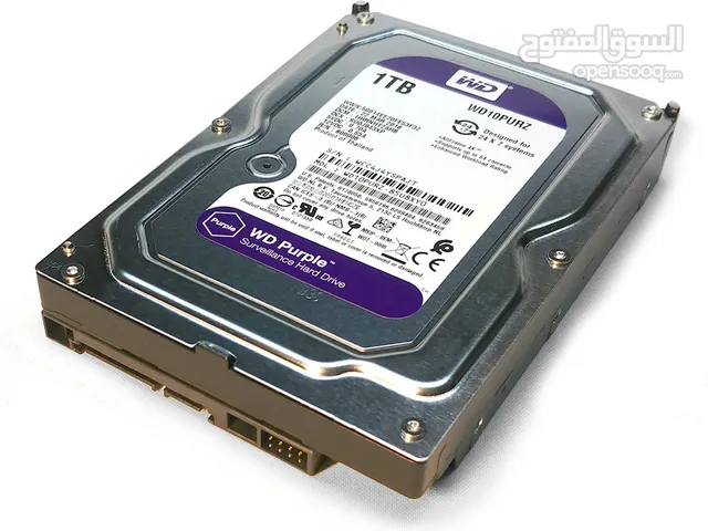 هارد كاميرات WD جديد بنفسجي واحد تيرا - 1T