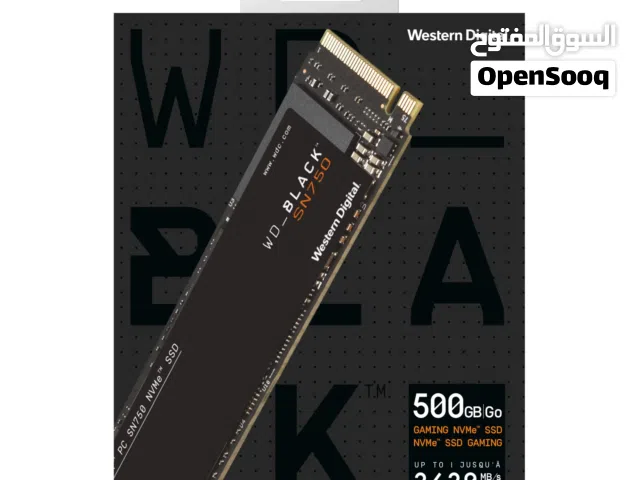 Western Digital WD BLACK SN750 NVMe M.2 2280 500GB PCI-Express 3.0 x4