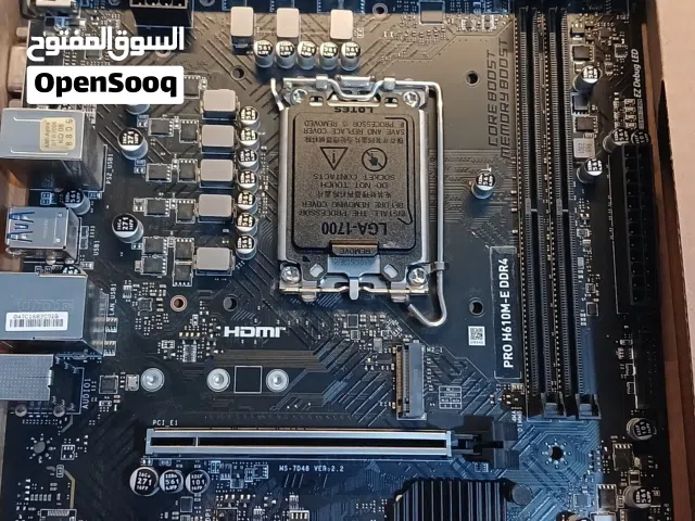ماذر بورد H610 M pro( شبه مضروبه)