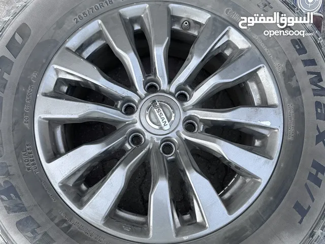 رنجات ( جنوط) نيسان باترول 18 انش. رنجات الوكالة. بحالة ممتازة جدا. وبسعر جيد