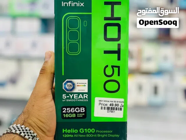 Infinix Hot 50 256GB in Muscat / Brand New