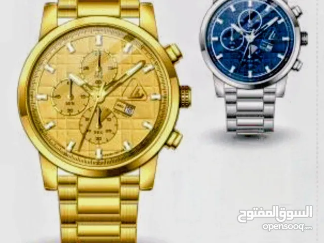 LATINAA Men's Chain Watches – Assorted لاتينا ساعات رجالية بسوار سلسلة معدني منوعة