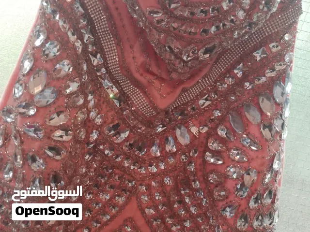 فستان مشمشي صناعه تركيه