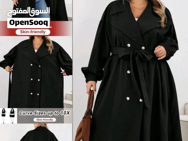 ترانشكوت وبنطلون للبيع مقاس كبير
