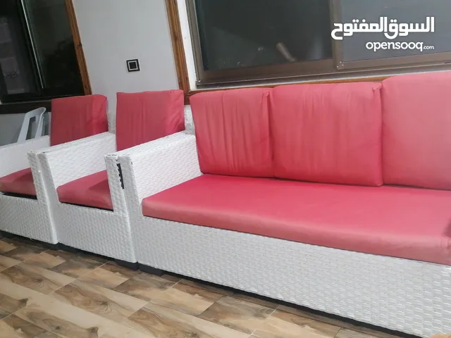 طقم روتان ابيض للبيع