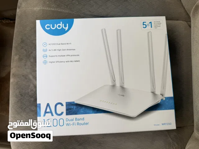راوتر cudy جديد مستعمل 3 ساعات
