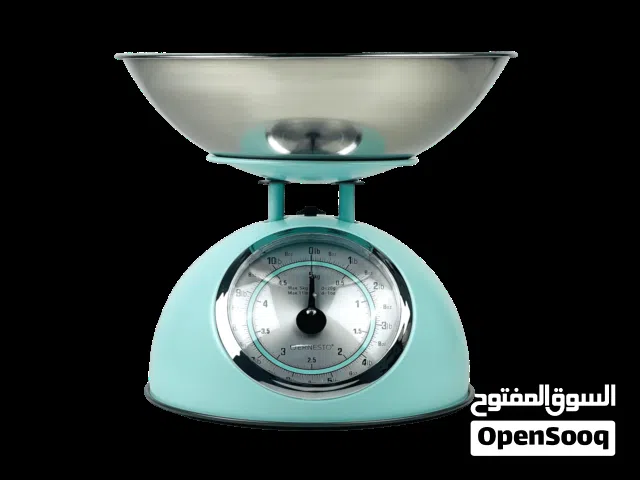 ميزان مطبخ ميكانيكي عملي وأنيق دقة بالوزن وتصميم يخلي شغلك بالمطبخ أسهل