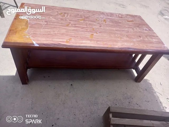 طاولة وسط خشب زان