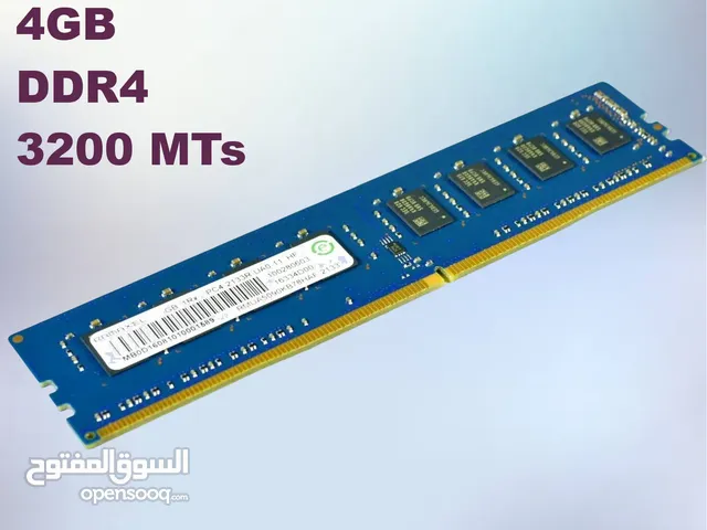 ram 4+4g 3200 ramaxel شبة جديد