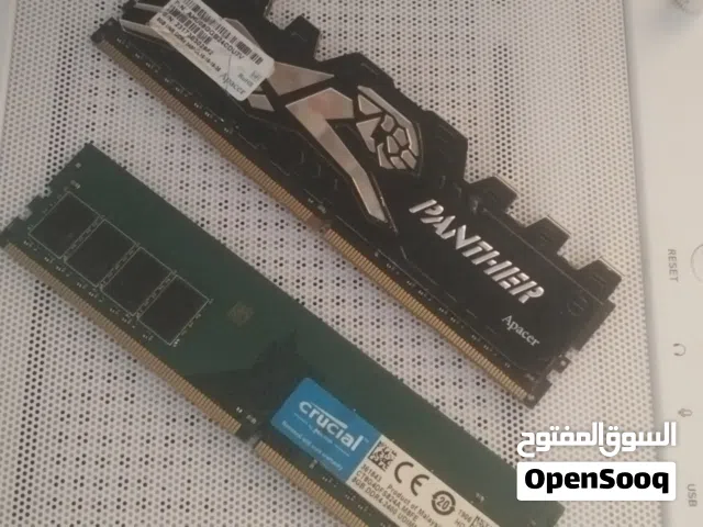 رامات 16 جيجا حبتين بورد h510 ومعالج cor i3 جيل عاشر مع مبرد