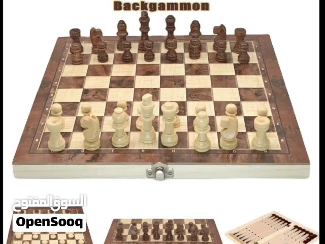 Original Regulated Chess (New) Full Wooden Box and Soldiers