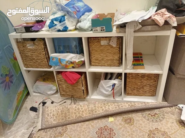 رفوف ايكيا 5في 5و 2في 4 مع و بدون بوكس الخوص