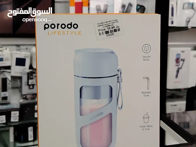 Porodo LifeStyle Vacuum Fresh Portable Juicer & Smoothie Blender 380m